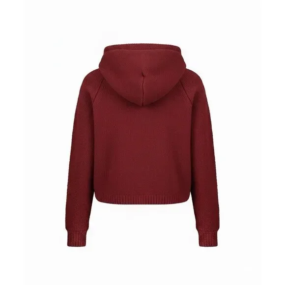 UGG Marie Pullover V-Neck Long-Sleeve Lounge Hoodie Rub Small - Picture 3 of 4